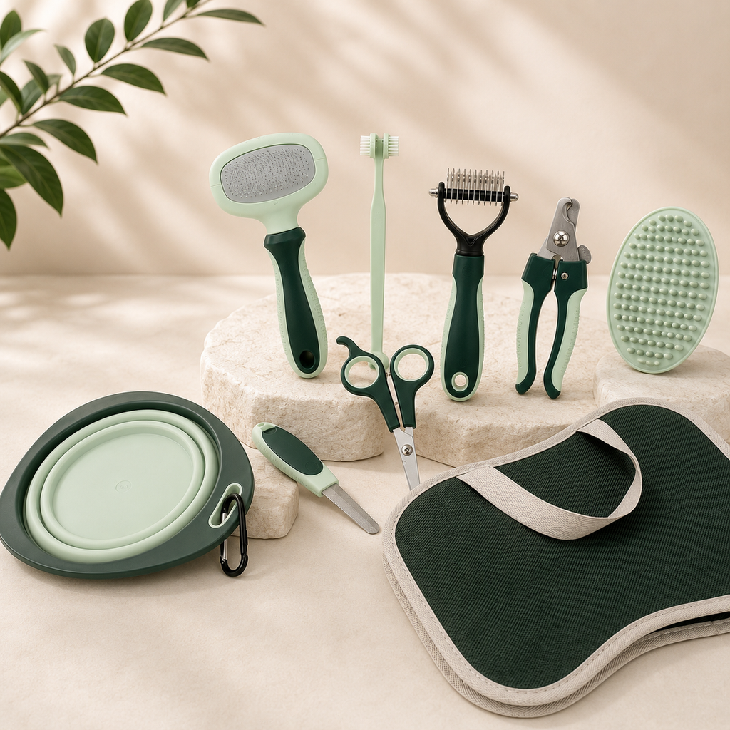 Kit tosatura professionale ricaricabile per cani e gatti