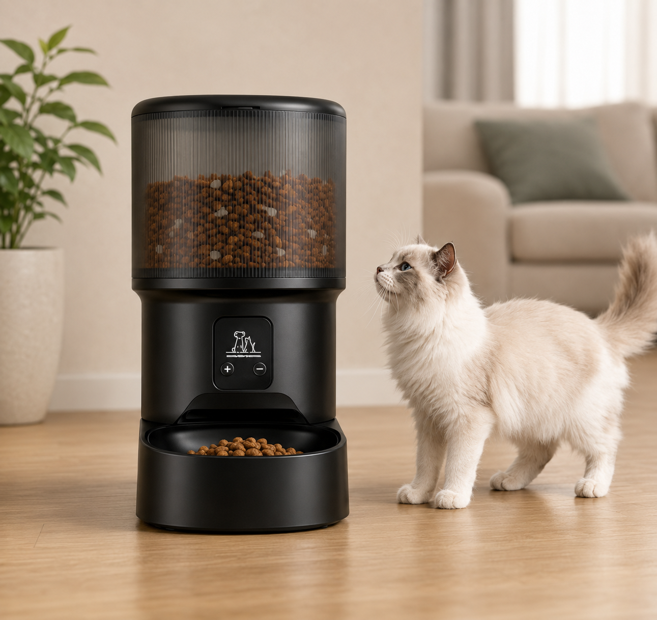 Distributore automatico smart WiFi per cani e gatti