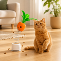 Gioco interattivo oscillante con dispenser di snack per gatti