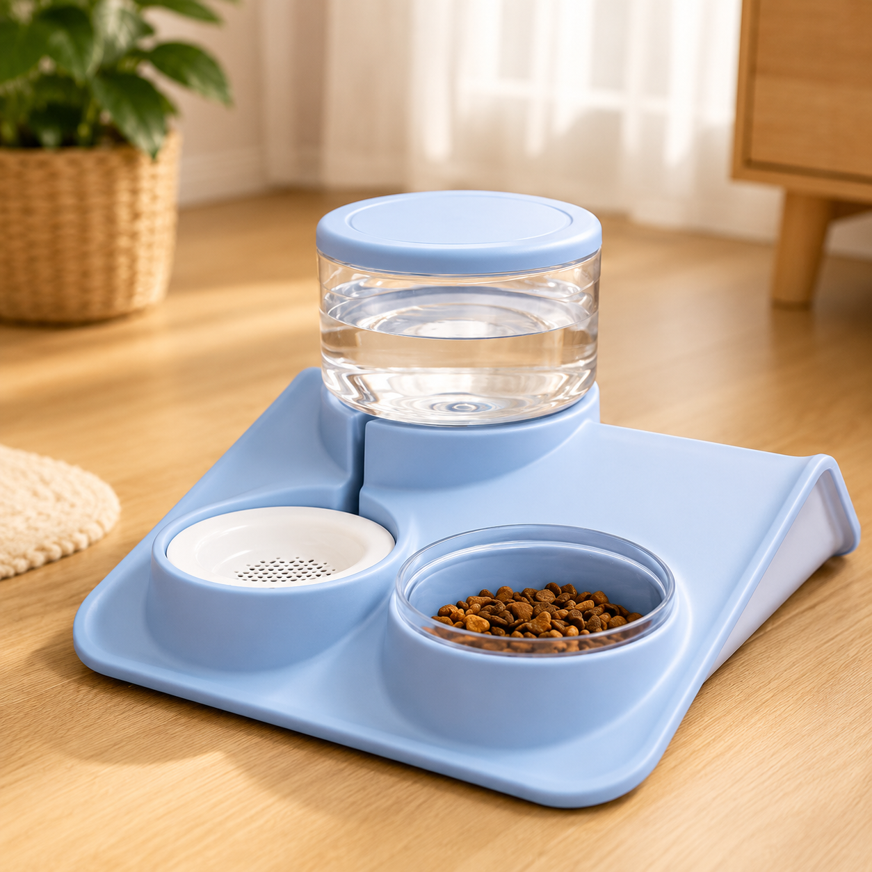 Distributore d’acqua automatico senza fili per cani e gatti