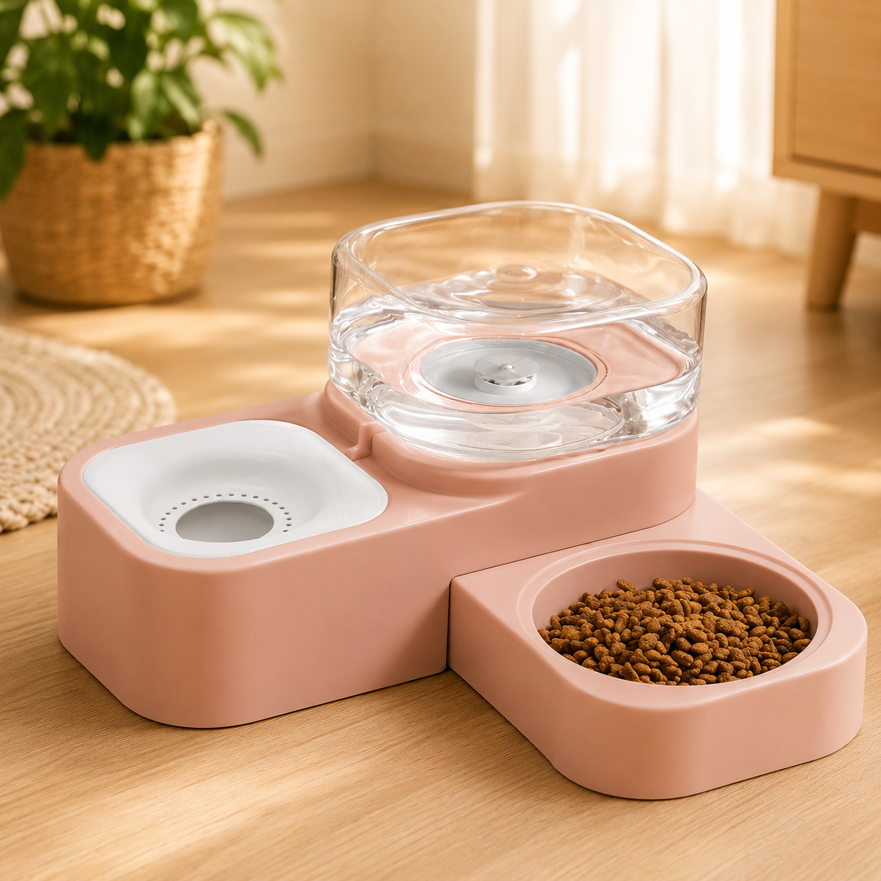 Distributore d’acqua automatico senza fili per cani e gatti