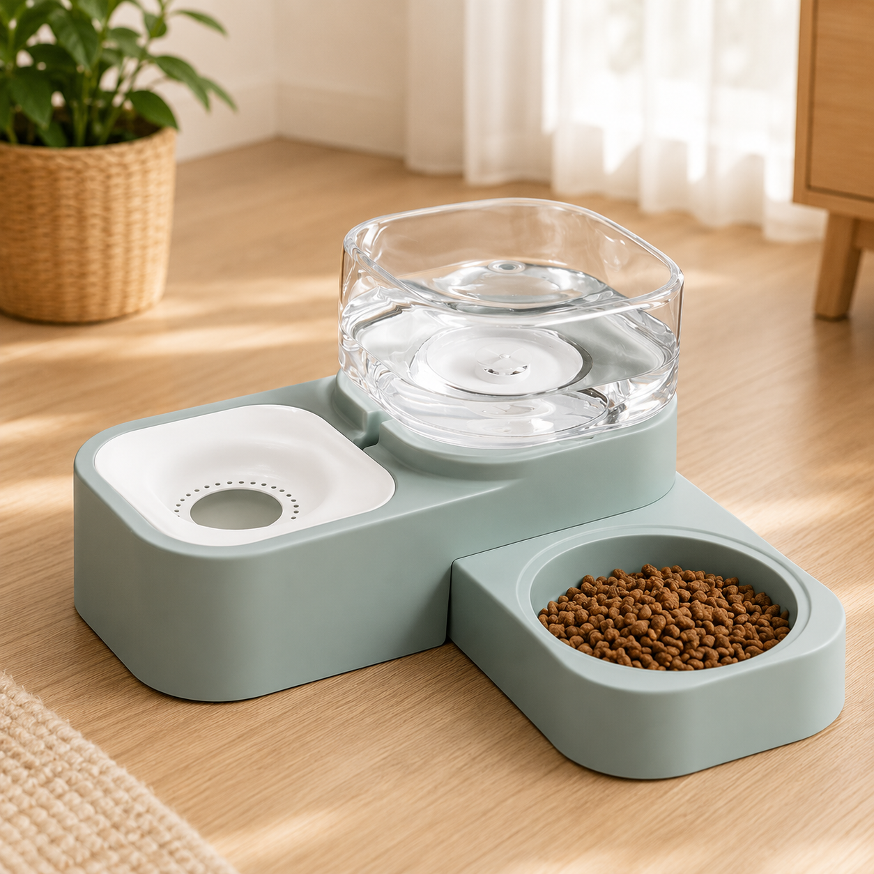 Distributore d’acqua automatico senza fili per cani e gatti