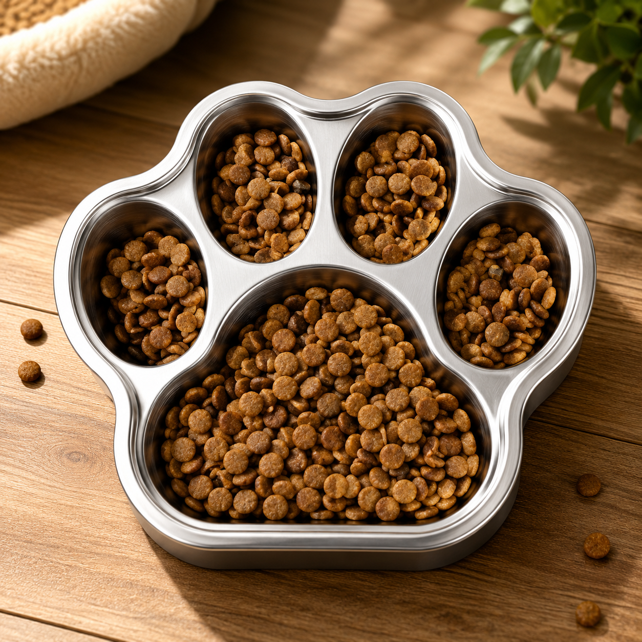 Ciotola slow feeder a zampa per cani - Anti ingozzamento
