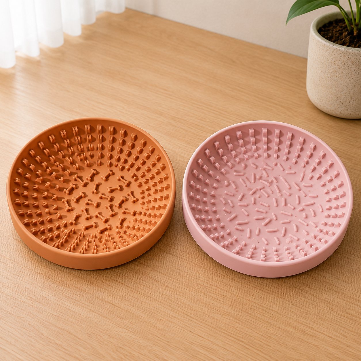 Tappetino da leccare slow feeder in silicone per cani - Antistress e Anti soffocamento