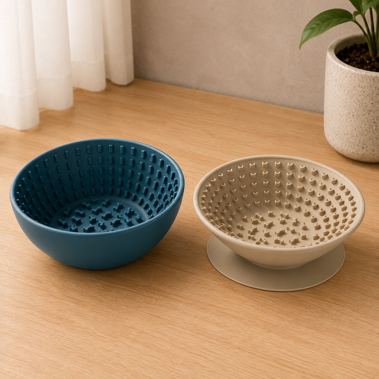 Tappetino da leccare slow feeder in silicone per cani - Antistress e Anti soffocamento
