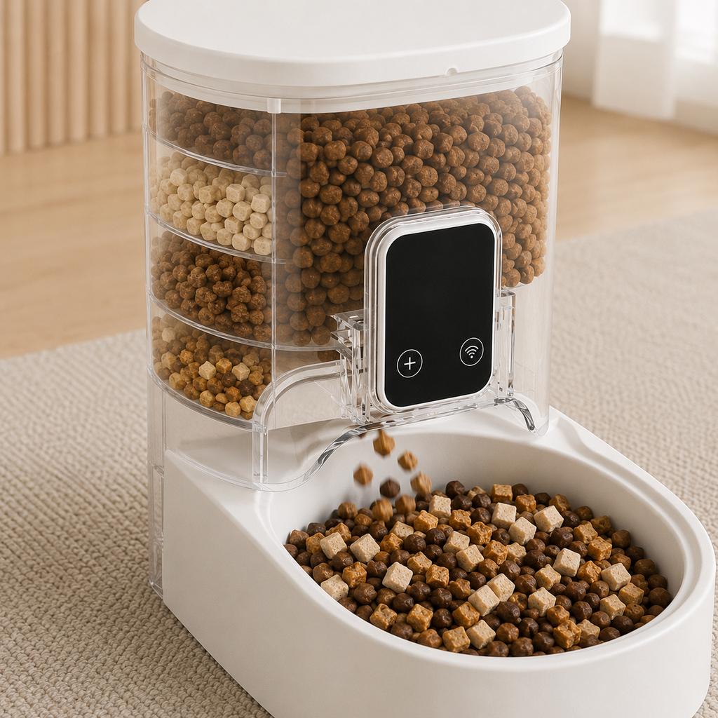 Distributore automatico intelligente di cibo per cani e gatti – 4L