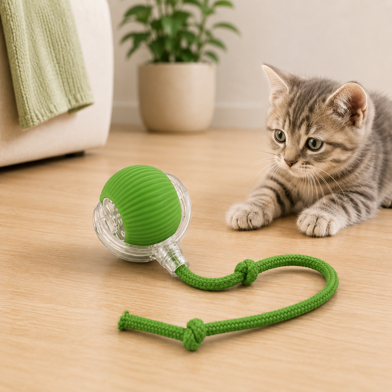 Palla intelligente automatica per gatti – Gioco interattivo ricaricabile