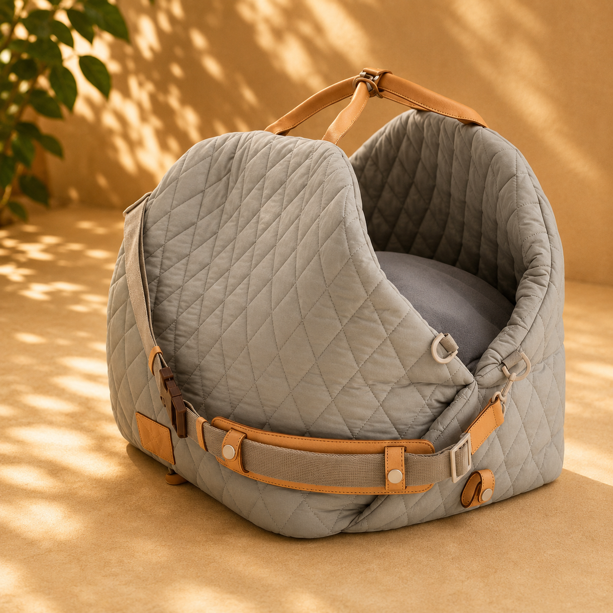 Trasportino pieghevole per gatti e cani – borsa da viaggio portatile