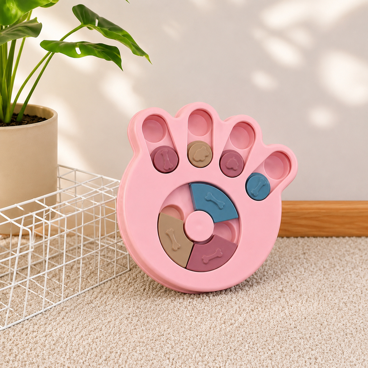 Gioco interattivo slow feeder per cani – Puzzle porta snack