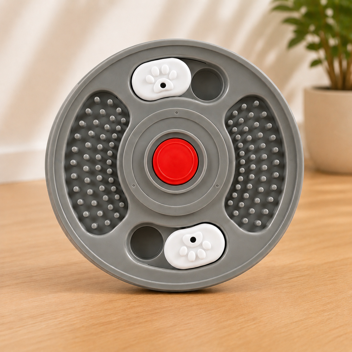 Ciotola Slow Feeder 2 in 1 per cani – Puzzle e tappetino da leccare