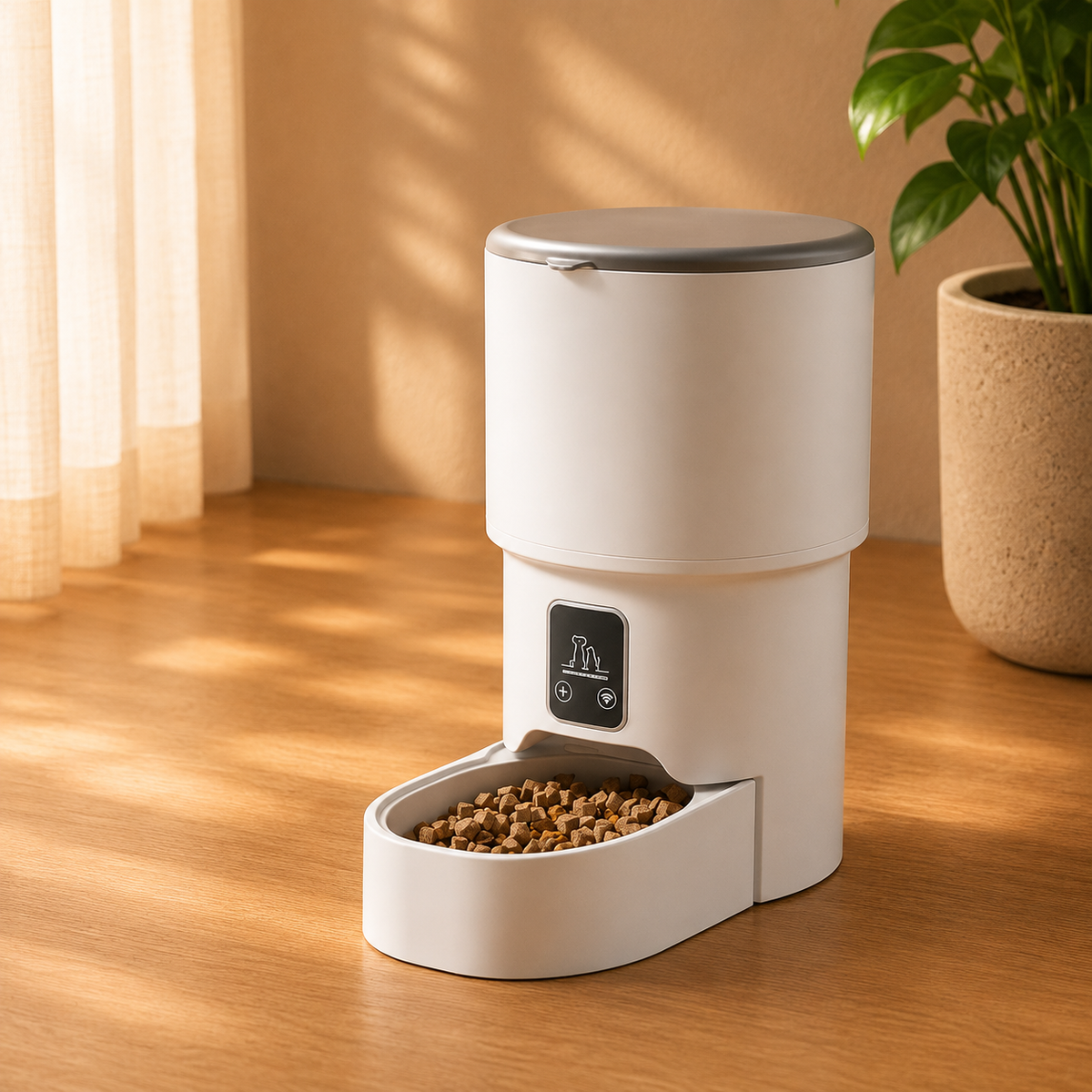 Distributore automatico intelligente di cibo per cani e gatti – 4L