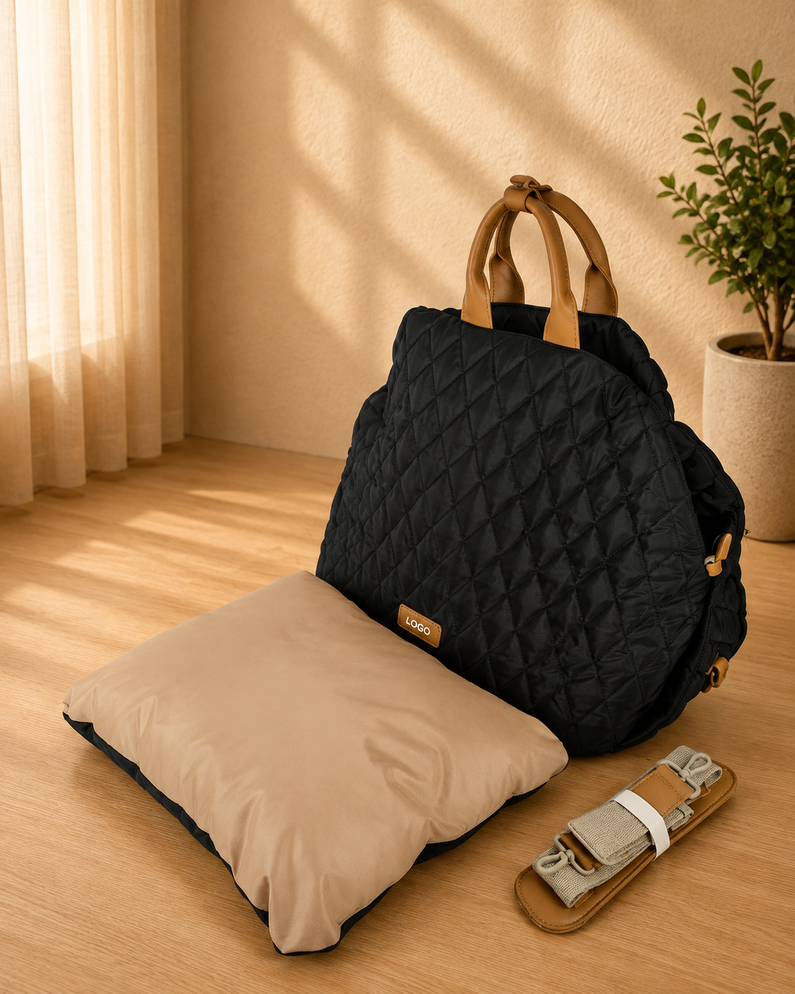 Trasportino pieghevole per gatti e cani – borsa da viaggio portatile